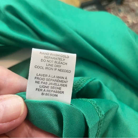 NWT NSR Green Halter Top Dress w/ Pockets Size XS - Picture 15 of 16